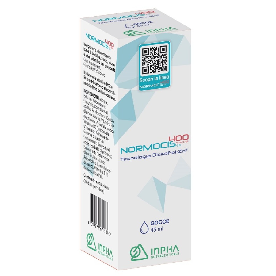 NORMOCIS 400 GOCCE 45 ML