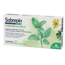 SOBREPIN NATURA CARAMELLE GOLA 20 PASTIGLIE