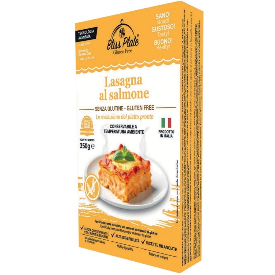 BLISS PLATE LASAGNA SALMONE 350 G BLISS PLATE LASAGNA SALMONE 350 G