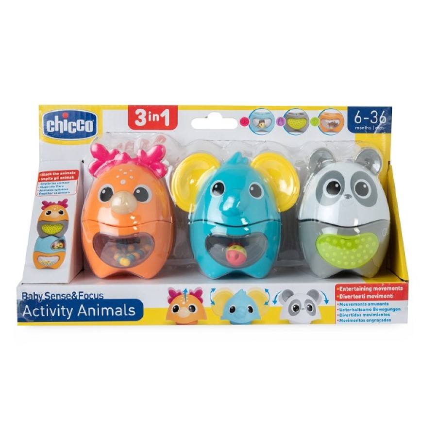 CHICCO GIOCO BABY SENSE&FOCUS ACTIVITY ANIMALS