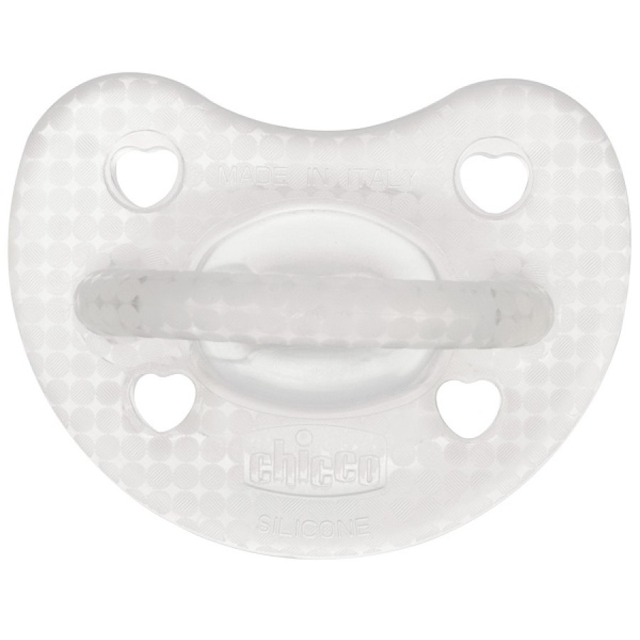 CHICCO GOMMOTTO LUXE FLUO 2-6 TRASPARENTE 1 PEZZO