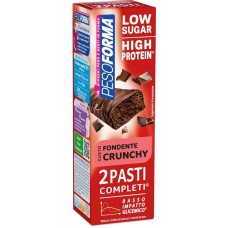 PESOFORMA BARRETTE PASTI LOW SUGAR FONDENTE CRUNCHY 2 PEZZI