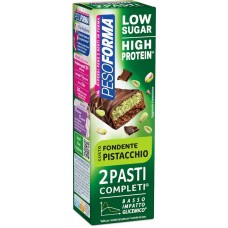 PESOFORMA BARRETTE PASTI LOW SUGAR FONDENTE PISTACCHIO 2 PEZZI