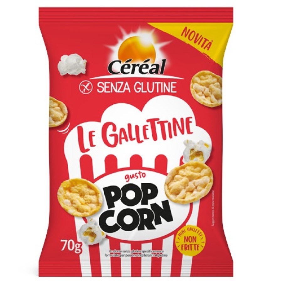 CEREAL GALLETTINE GUSTO POP CORN 70 G CEREAL GALLETTINE GUSTO POP CORN 70 G
