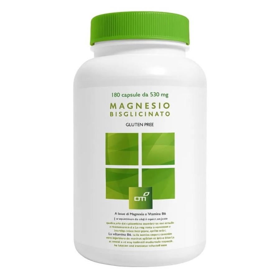 MAGNESIO BISGLICINATO 180 CAPSULE DA 530 MG