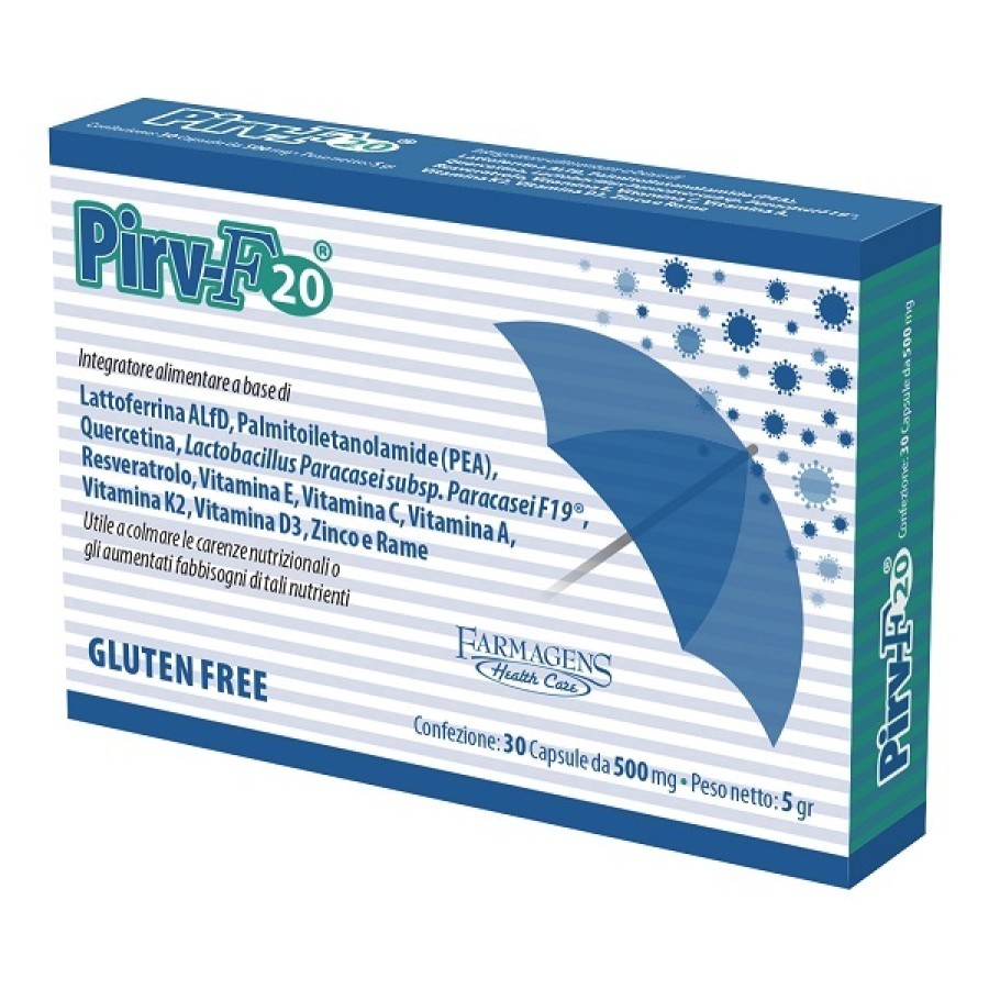 PIRV F20 30 CAPSULE 500 MG