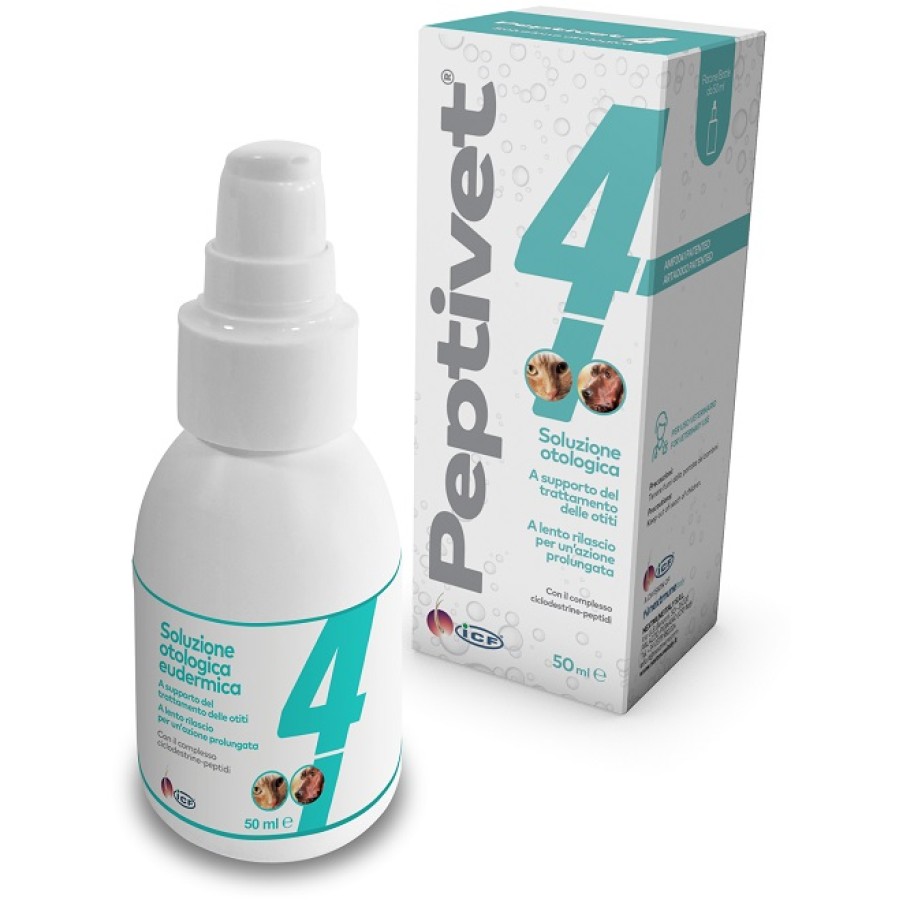PEPTIVET 4 SOLUZIONE OTOLOGICA 50 ML
