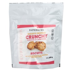 SUPERNOVA CRUNCHY BISCUITS LAMPONE E COCCO 200 G