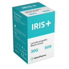 LANCETTE PUNGIDITO IRIS+ 30 GAUGE 50 PEZZI