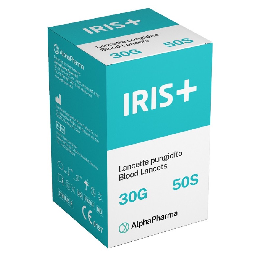 LANCETTE PUNGIDITO IRIS+ 30 GAUGE 50 PEZZI
