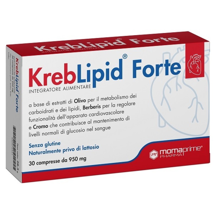 KREBLIPID FORTE 30 COMPRESSE 950 MG