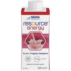 RESOURCE ENERGY FRAGOLA-LAMPONE 200 ML