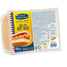PIACERI MEDITERRANEI PANE HOT DOG 130 G