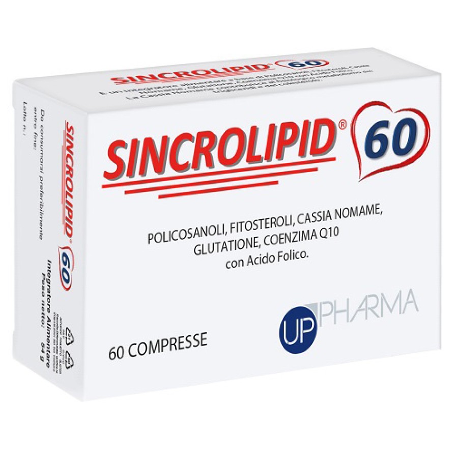 SINCROLIPID 60 COMPRESSE NUOVA FORMULA SINCROLIPID 60 COMPRESSE NUOVA FORMULA