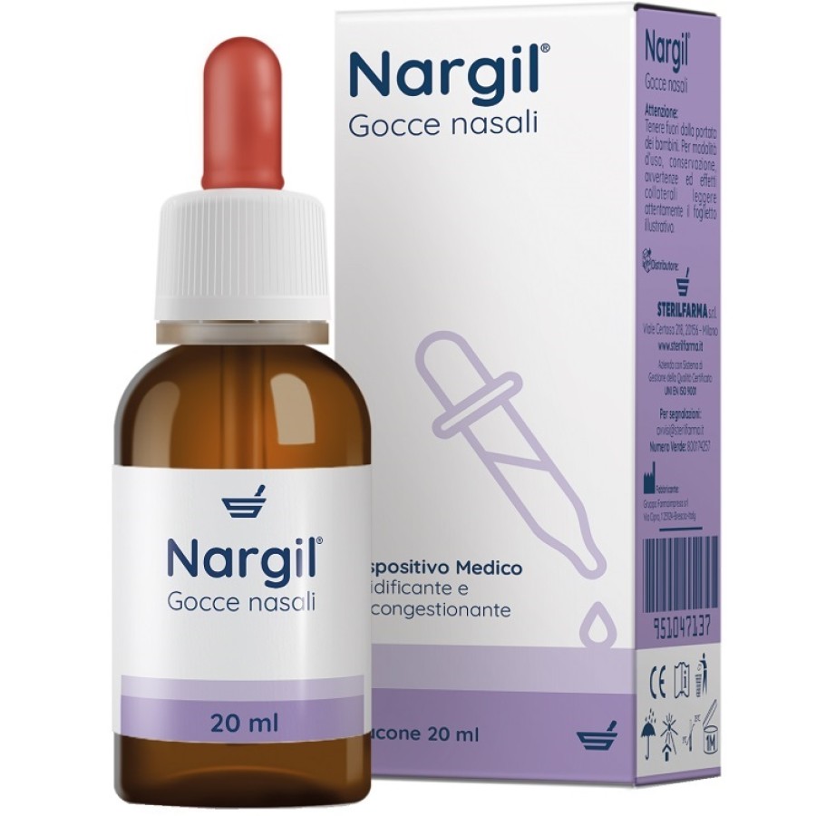 GOCCE NASALI NARGIL 20 ML