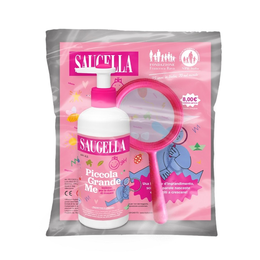 SAUGELLA PICCOLA GRANDE ME BUNDLE GIRL 200 ML + GADGET SAUGELLA PICCOLA GRANDE ME BUNDLE GIRL 200 ML + GADGET
