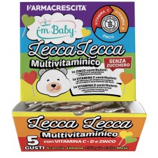 I'M BABY LECCA LECCA MULTIVITAMINICO SENZA ZUCCHERO DISPENSER 200 PEZZI