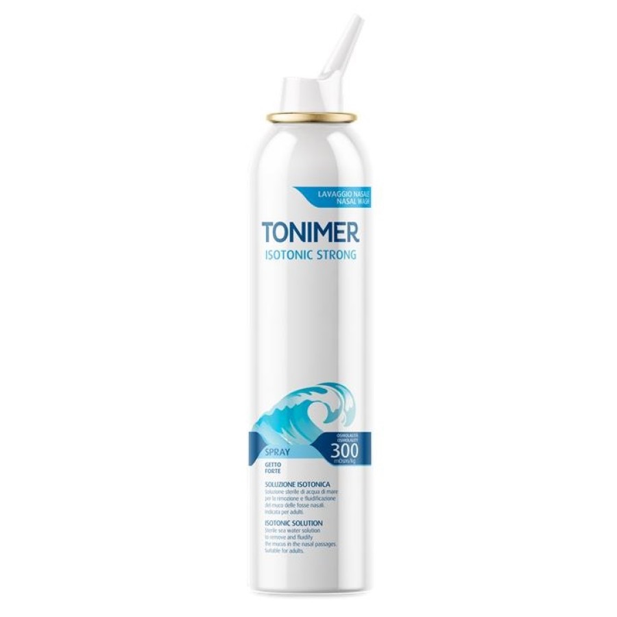 TONIMER ISOTONIC STRONG SPRAY 200 ML OSMOLALITA' 300 MOSM/KG TONIMER ISOTONIC STRONG SPRAY 200 ML OSMOLALITA' 300 MOSM/KG
