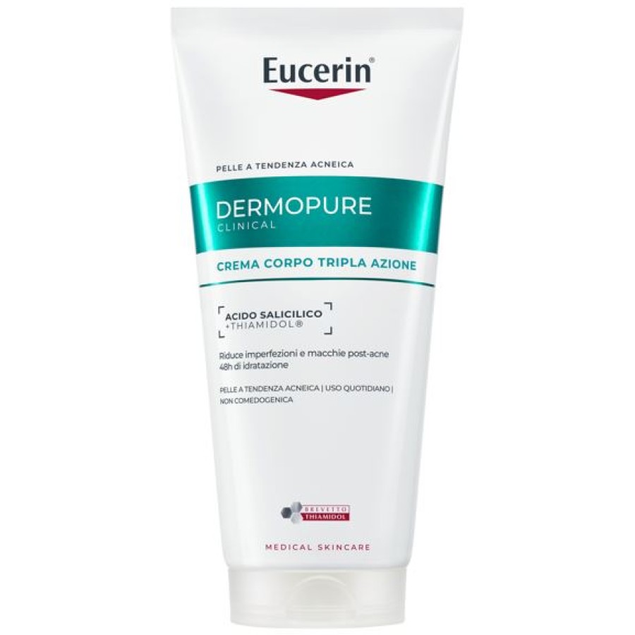 EUCERIN DERMOPURE CLINICAL CREMA CORPO TRIPLA AZIONE 200 ML