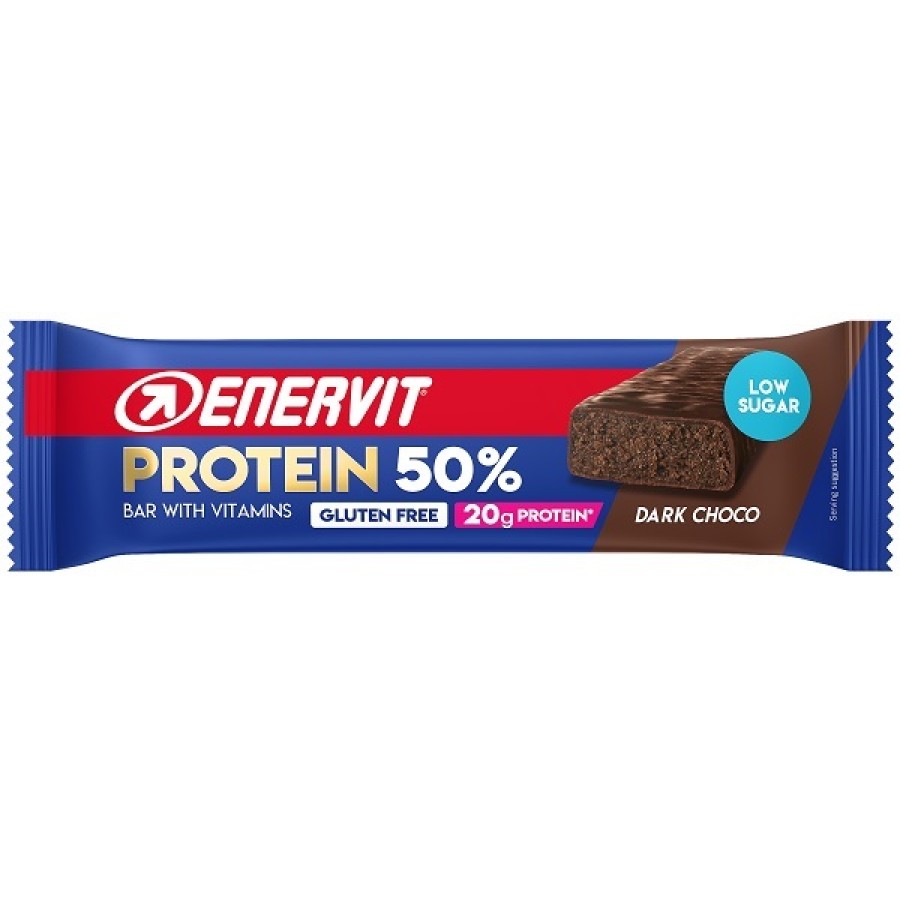 ENERVIT SPORT PROTEIN BAR 50% DARK 40 G