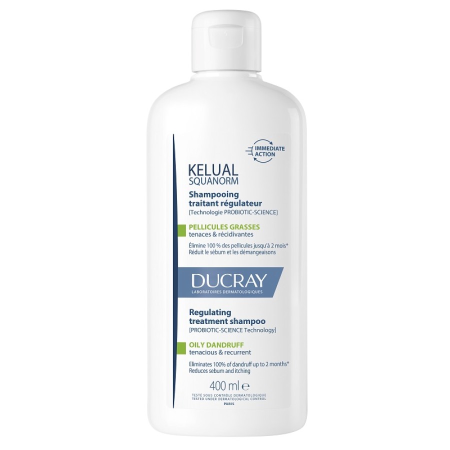 KELUAL SQUANORM SHAMPOO TRATTANTE REGOLATORE FORFORA GRASSA 400 ML