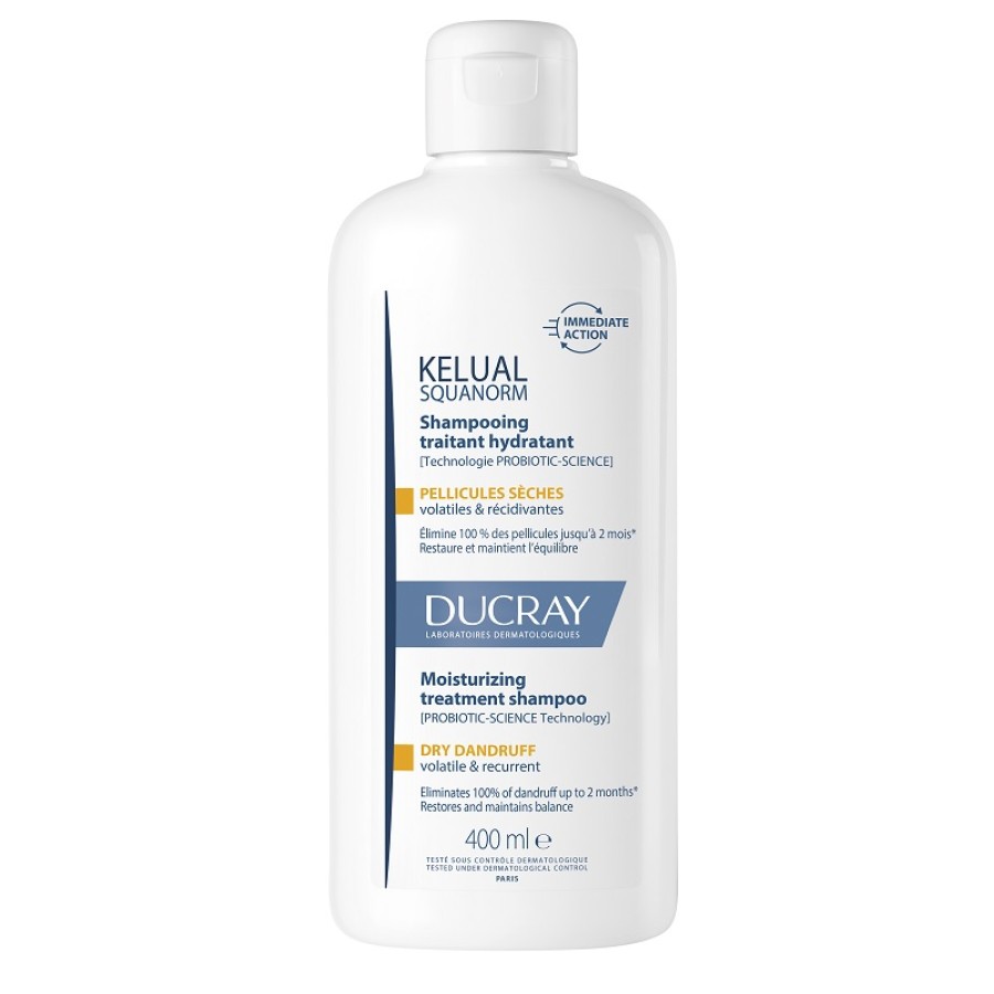 KELUAL SQUANORM SHAMPOO TRATTANTE IDRATANTE FORFORA SECCA 400 ML