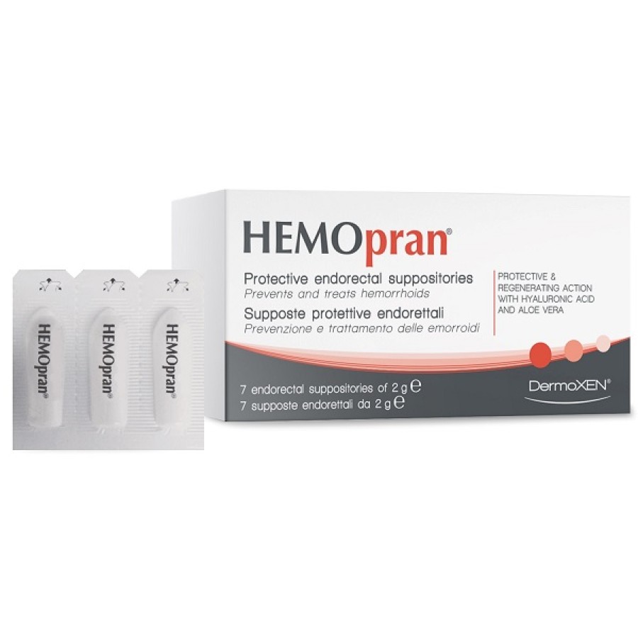 HEMOPRAN ENDORETTALI 7 SUPPOSTE 2 G