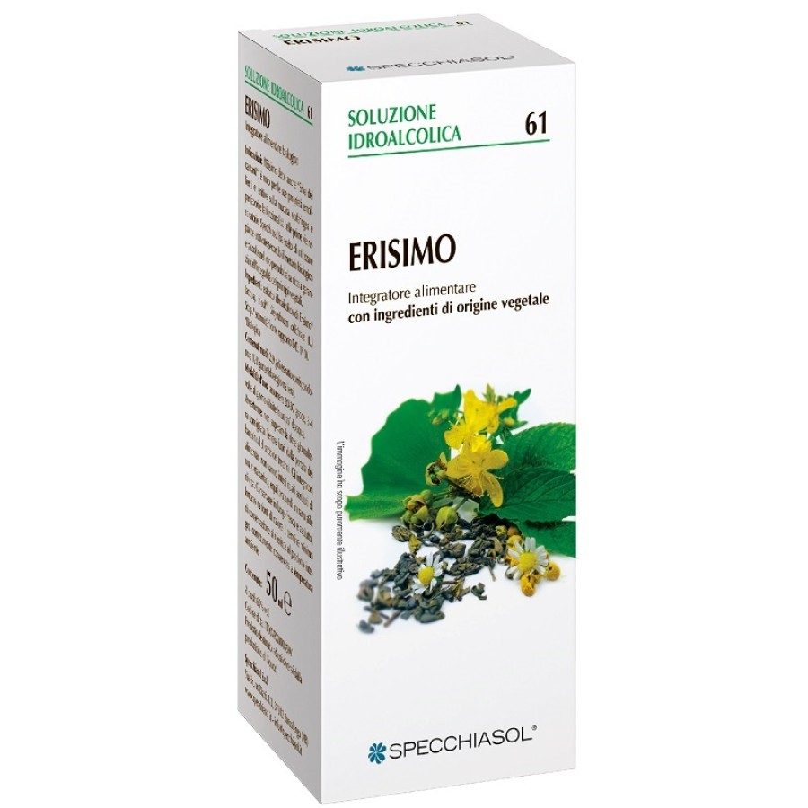 ERISIMO 61 SOLUZIONE IDROALCOLICA 50 ML