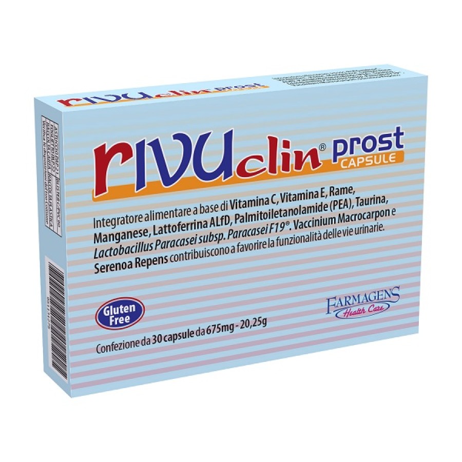 RIVUCLIN PROST 30 CAPSULE 675 MG SENZA GLUTINE