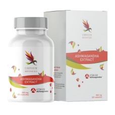 CARNIUM BOTANICALS ASHWAGANDHA KSM-66 60 CAPSULE