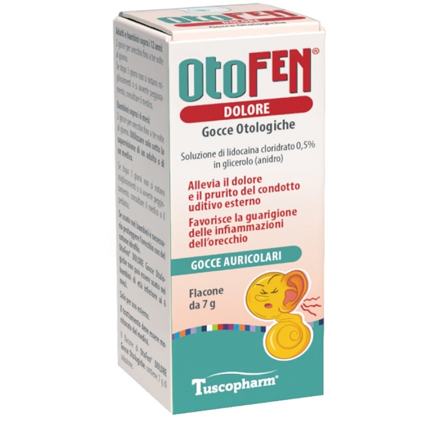 GOCCE OTOLOGICHE OTOFEN DOLORE 7 G
