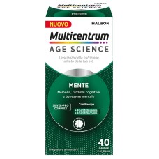 MULTICENTRUM AGE SCIENCE MENTE 40 CAPSULE