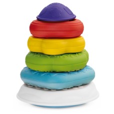 CHICCO GIOCO 2 IN 1 TORRE DEGLI ANELLI