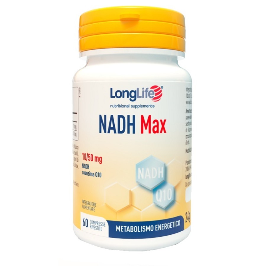 LONGLIFE NADH MAX 60 COMPRESSE RIVESTITE