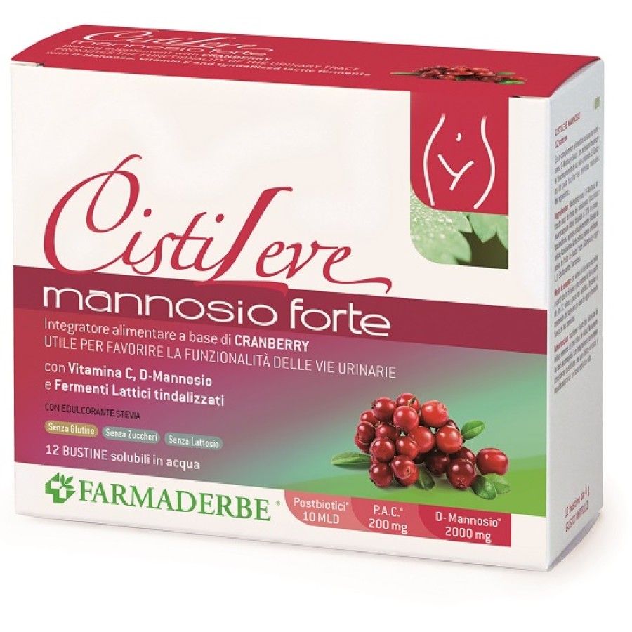CISTILEVE MANNOSIO FORTE 12 BUSTINE DA 3 G