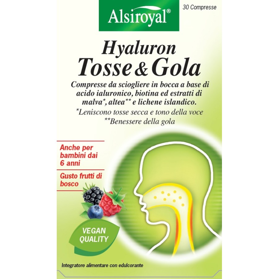 HYALURON TOSSE&GOLA 30 COMPRESSE