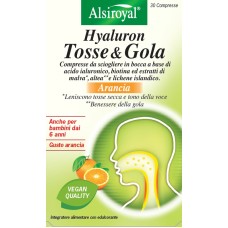 HYALURON TOSSE & GOLA ARANCIA 30 COMPRESSE MASTICABILI