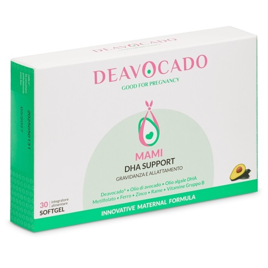 DEAVOCADO MAMI DHA SUPPORT 30 SOFTGEL
