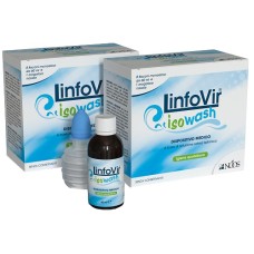 SOLUZIONE SALINA ISOTONICA LINFOVIR ISOWASH 2 ASTUCCI DA 8 FLACONI DA 60 ML