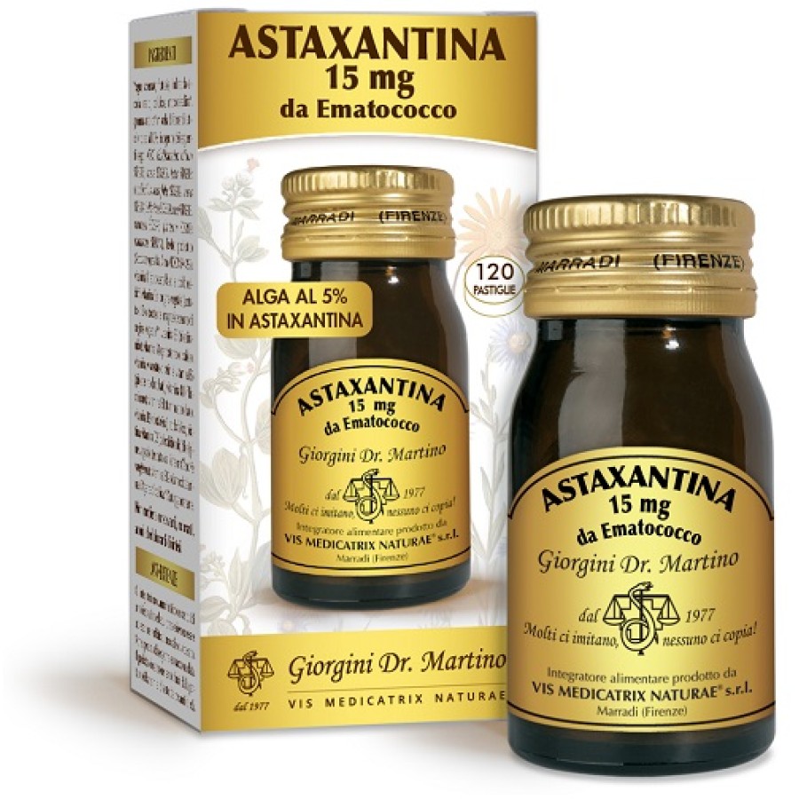 ASTAXANTINA 120 PASTIGLIE HEMATOCOCCUS PLUVIALIS ASTAXANTINA 120 PASTIGLIE HEMATOCOCCUS PLUVIALIS