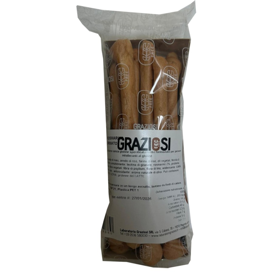 GRISSINI AL ROSMARINO 120 G GRISSINI AL ROSMARINO 120 G