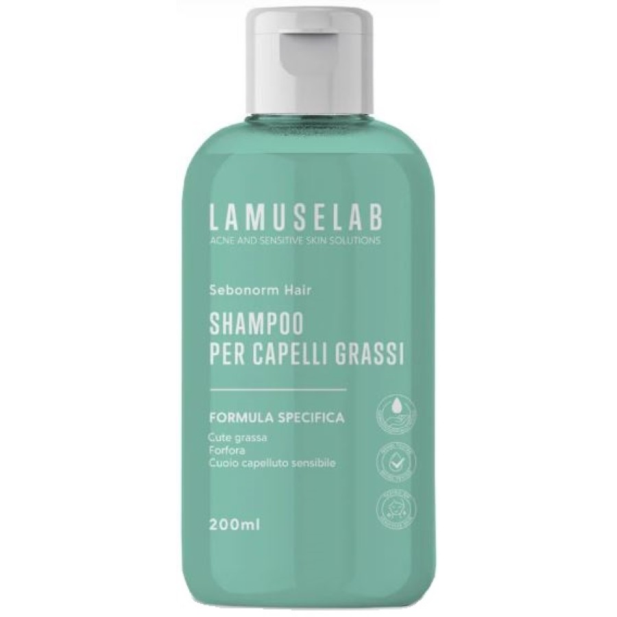 LAMUSELAB SEBONORM HAIR SHAMPOO PER CAPELLI GRASSI 200 ML