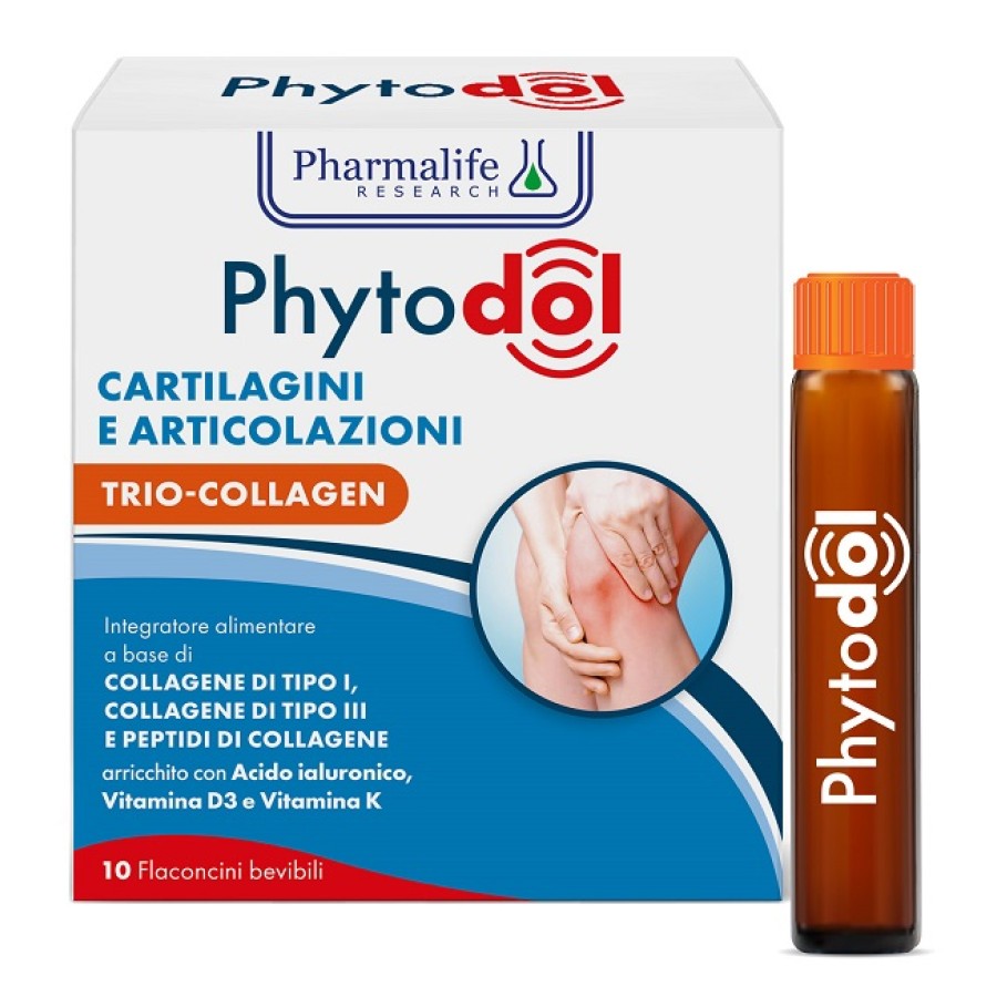 PHYTODOL CARTILAGINI ARTICOLAZIONI TRIO COLLAGEN 10 SHOTS DA 25 ML