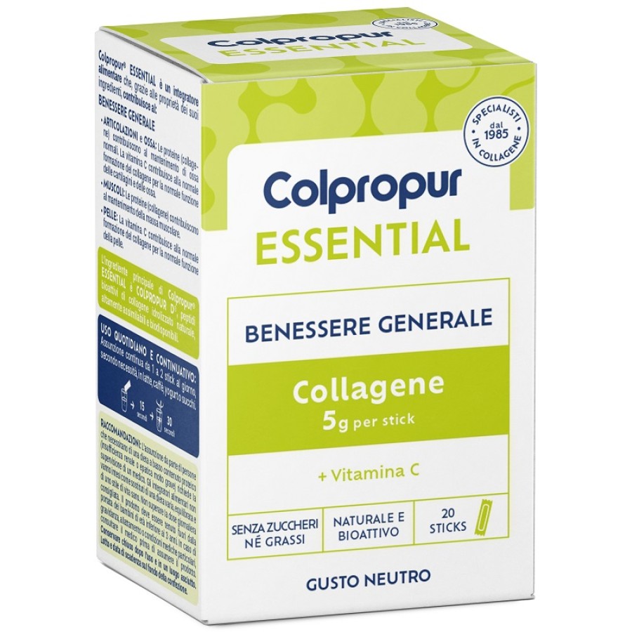 COLPROPUR COLLAGENE ESSENTIAL NEUTRO COLPROPUR 20 STICK DA 5 G