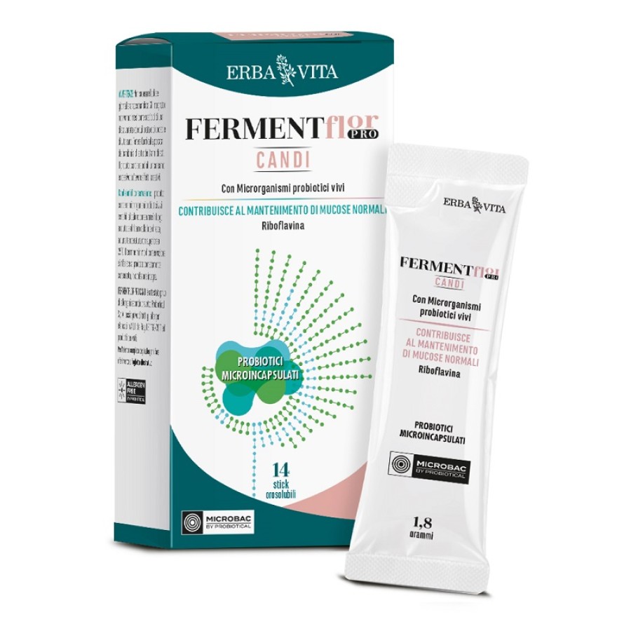 FERMENTFLOR PRO CANDI 14 STICK OROSOLUBILI DA 1,8 G