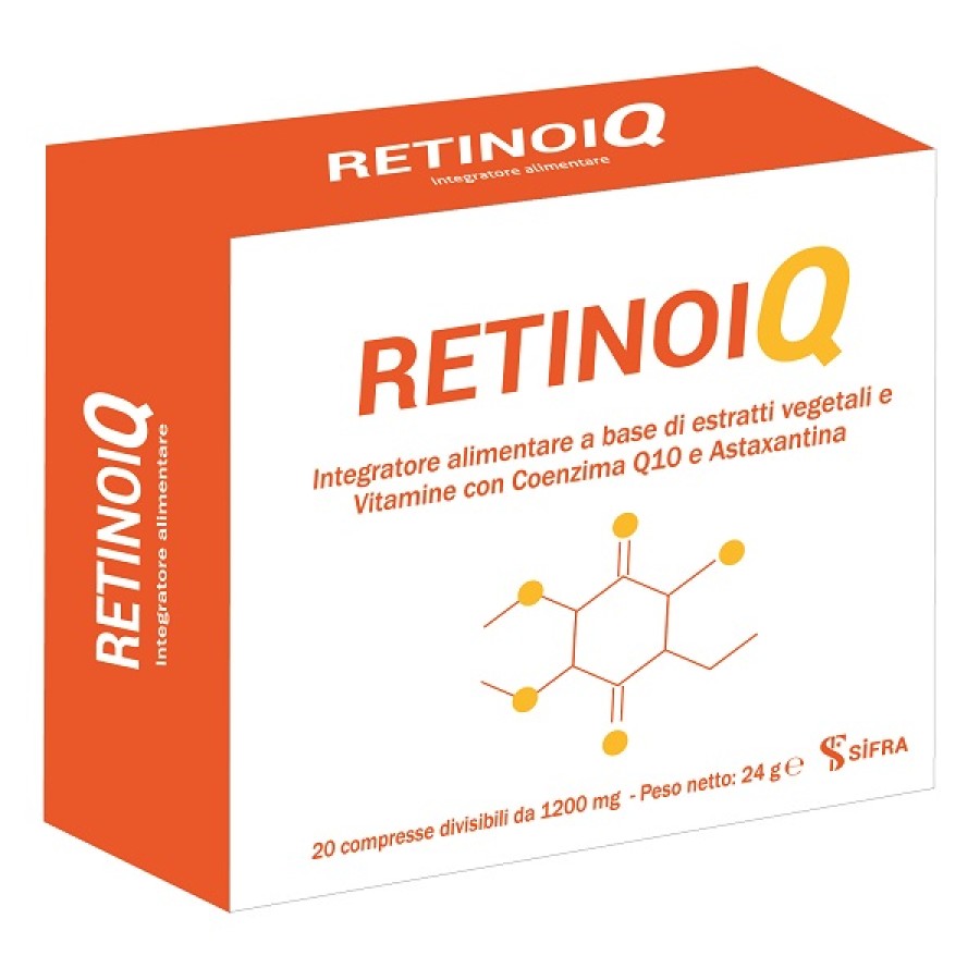 RETINOIQ 20 COMPRESSE DIVISIBILI DA 1200 MG