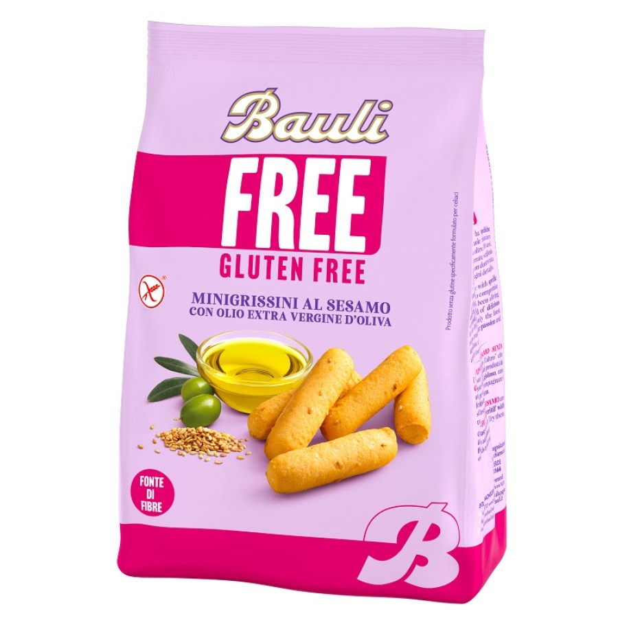 BAULI FREE MINIGRISSINI SESAMO 150 G BAULI FREE MINIGRISSINI SESAMO 150 G