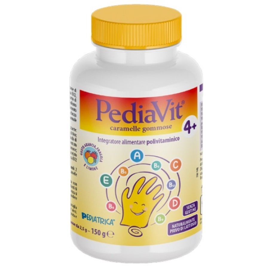 PEDIAVIT CARAMELLE GOMMOSE 60 PEZZI DA 2,5 G NUOVA FORMULAZIONE