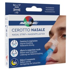 CEROTTO NASALE MASTER-AID 56X17MM 10 PEZZI