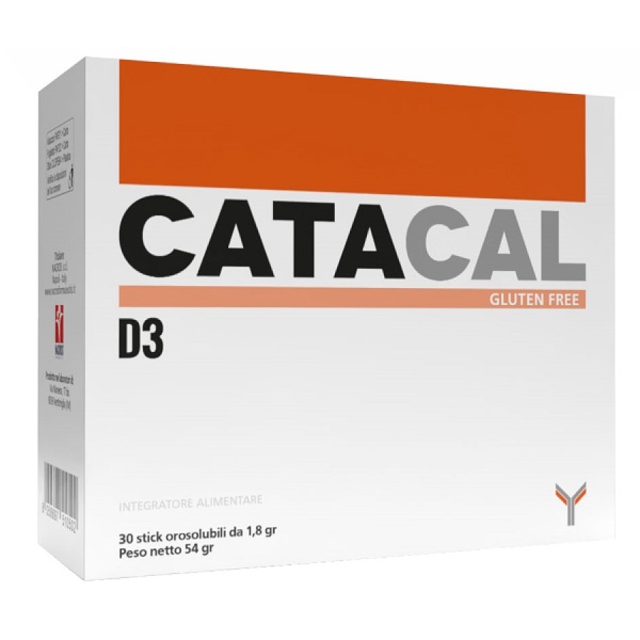 CATACAL D3 30 STICK OROSOLUBILI DA 1,8 G CATACAL D3 30 STICK OROSOLUBILI DA 1,8 G